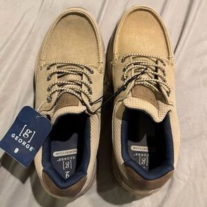 George Men's Tan Casual Shoes, sz 9